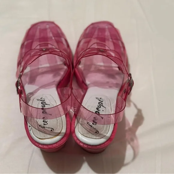 Free People Pink Sandals - Picture 4 of 10